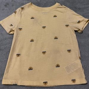 OLD NAVY 3T T-SHIRT W SUNS Pastel Yellow